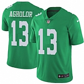 Nike Men & Women & Youth Eagles 13 Nelson Agholor Green Color Rush Limited Jersey,baseball caps,new era cap wholesale,wholesale hats